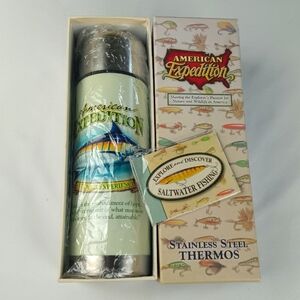 American Expedition Stainless Steel Thermos.